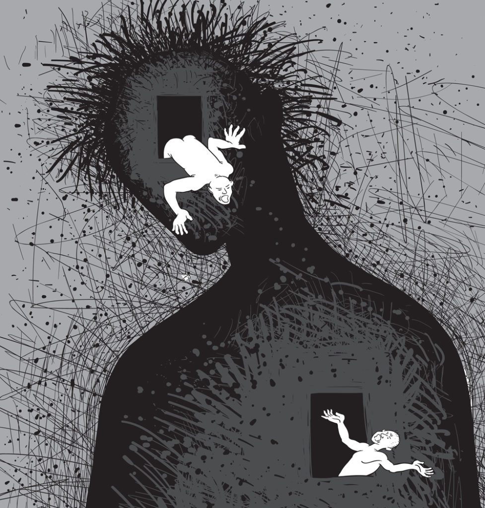 dissociation de l'émotion et de la pensée 